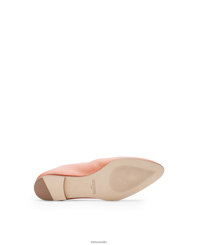 bel bløde lammeballerinaer orange fodtøj Lottusse Kvinder BT626B266