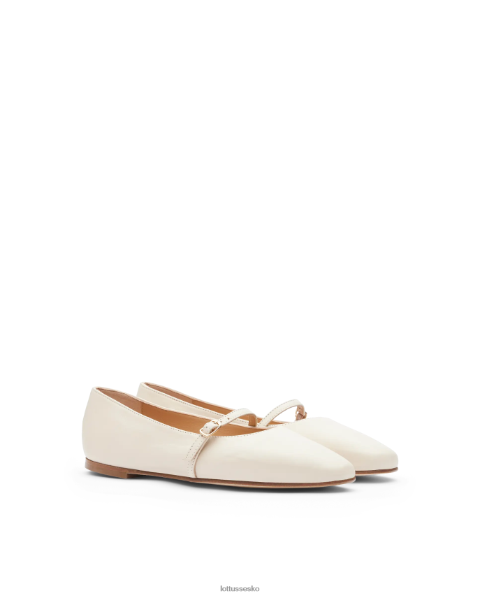 goya bløde lammeballerinaer off white fodtøj Lottusse Kvinder BT626B268