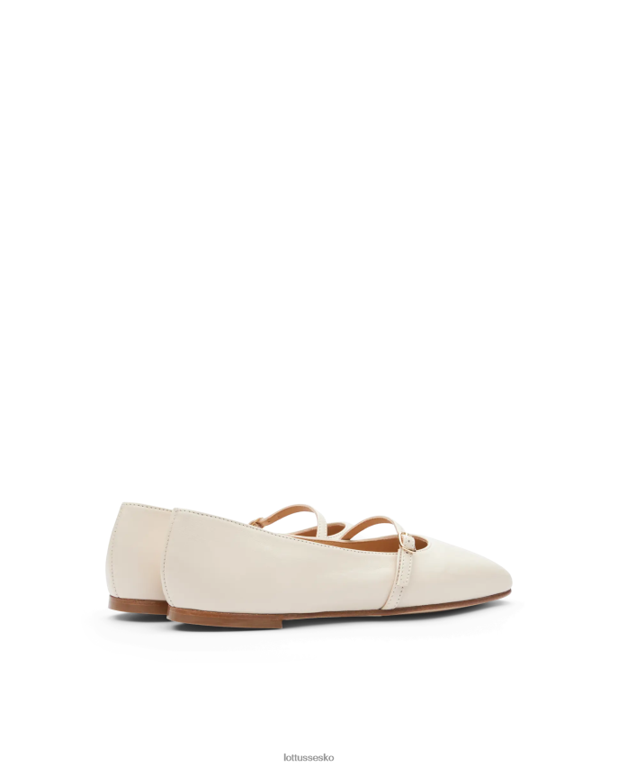 goya bløde lammeballerinaer off white fodtøj Lottusse Kvinder BT626B268
