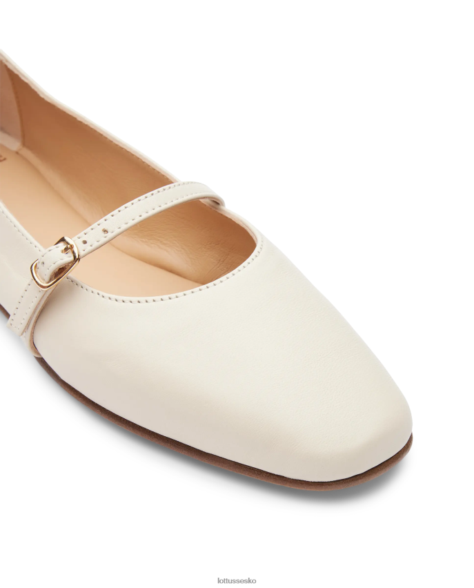 goya bløde lammeballerinaer off white fodtøj Lottusse Kvinder BT626B268