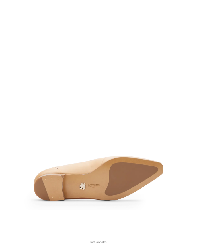 smithson crust anilin kalveballerinaer Brun fodtøj Lottusse Kvinder BT626B214