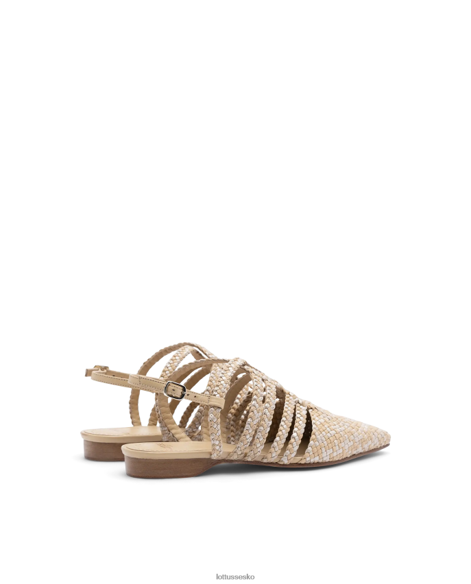 sommer ballerinaer i lamme mesh læder flerfarvet fodtøj Lottusse Kvinder BT626B313