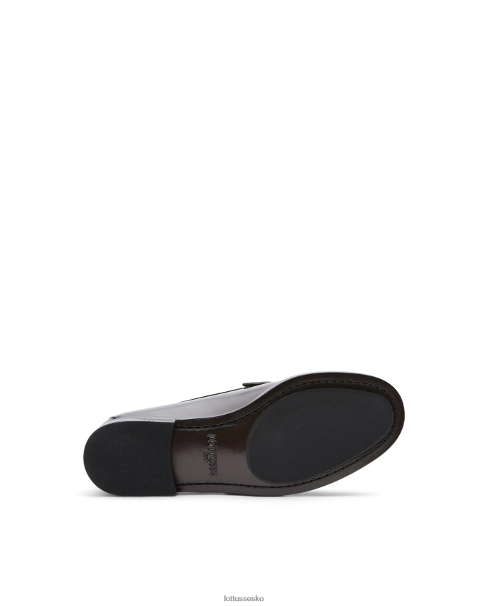 chris poleret binder kalve loafers rødbrun fodtøj Lottusse Kvinder BT626B394