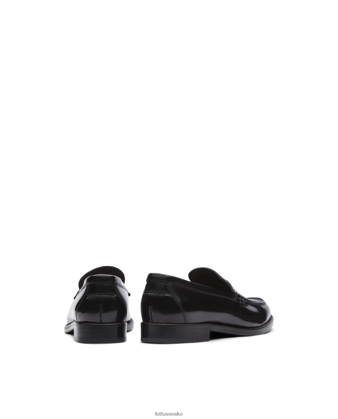 chris poleret binder kalve loafers sort fodtøj Lottusse Kvinder BT626B391