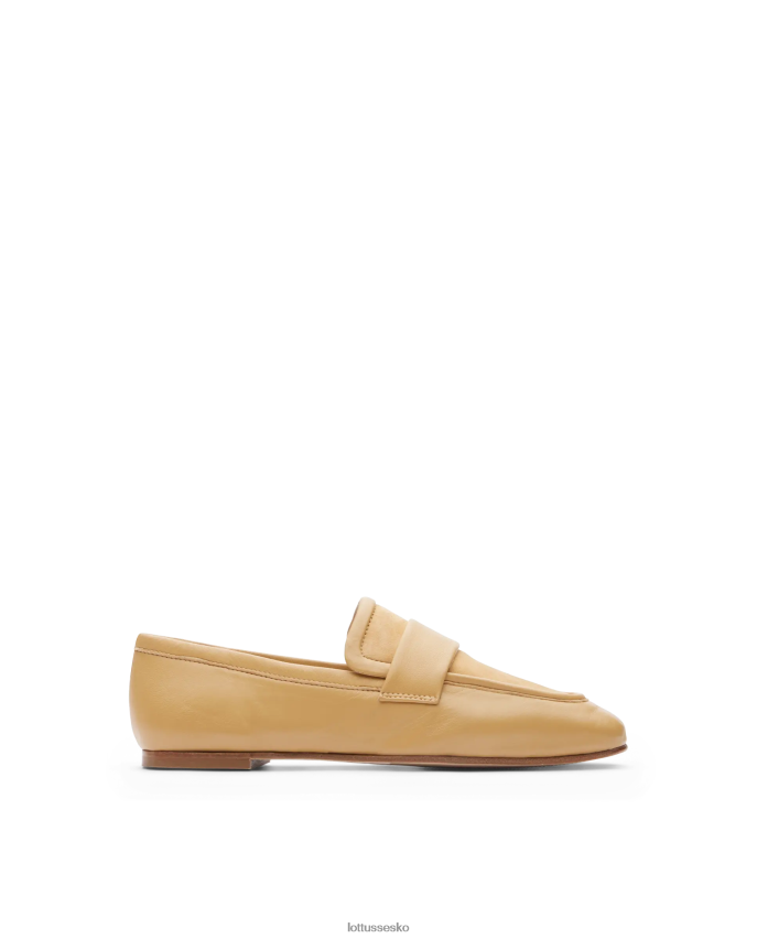 goya gule bløde lamme loafers gul fodtøj Lottusse Kvinder BT626B281