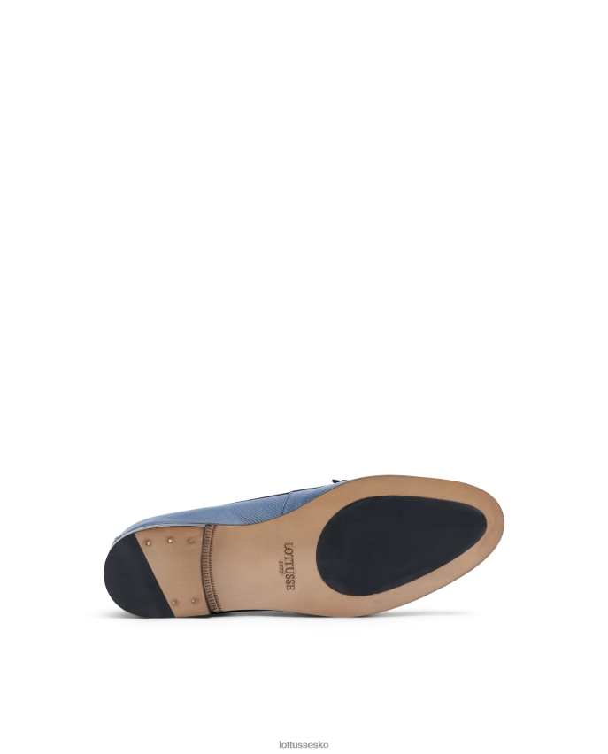 liberty safian stamp kalve loafers marineblå fodtøj Lottusse Kvinder BT626B240