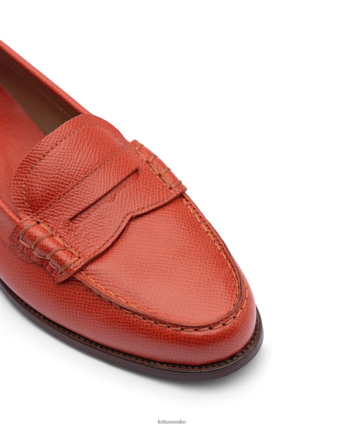 liberty safian stamp kalve loafers rød fodtøj Lottusse Kvinder BT626B238