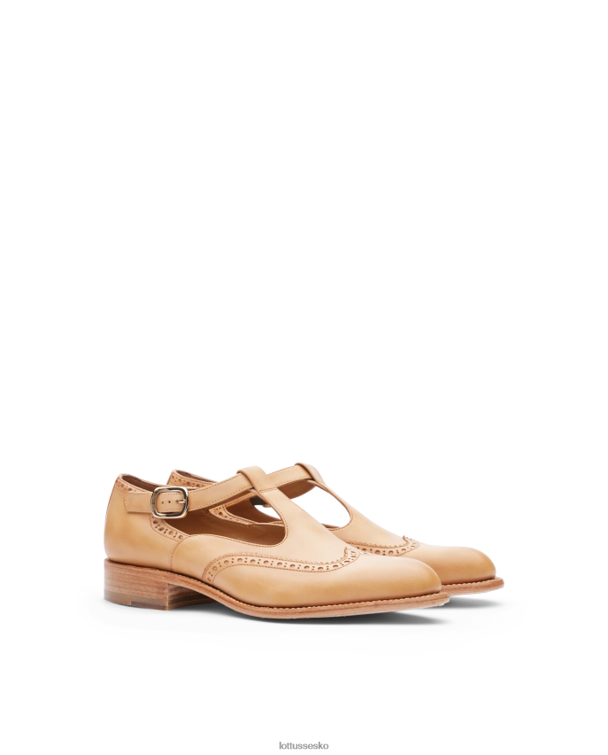 cambridge vacuno crust anilina munke Brun fodtøj Lottusse Kvinder BT626B210