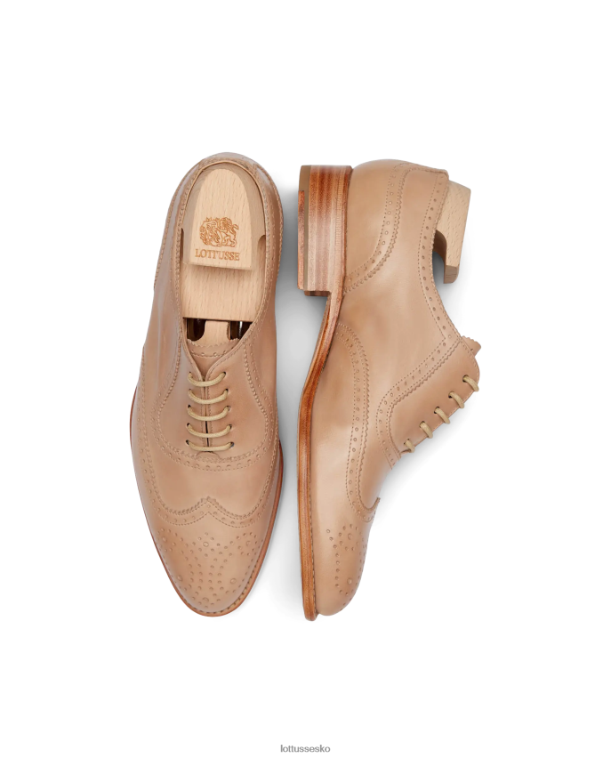 cambridge crust anilin kalv oxford Brun fodtøj Lottusse Kvinder BT626B212