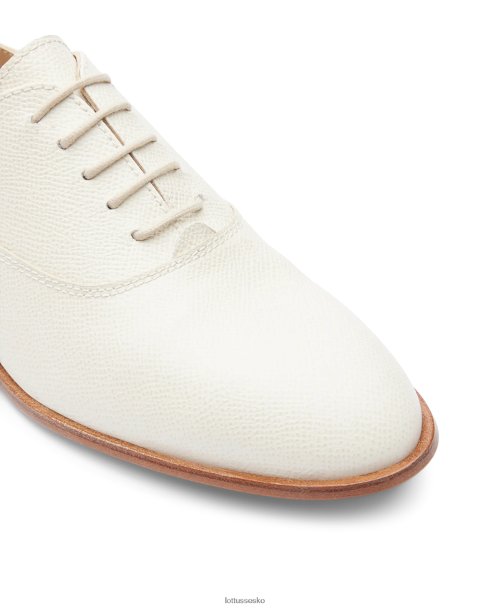 claire safian stempel kalv oxford off white fodtøj Lottusse Kvinder BT626B241
