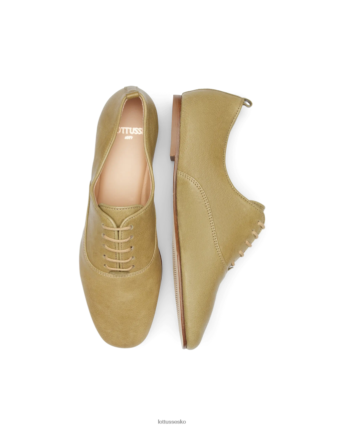 goya bright wash lamme oxford olivengrøn fodtøj Lottusse Kvinder BT626B274