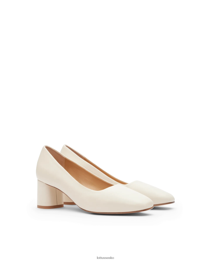 nicole lamme bløde pumps off white fodtøj Lottusse Kvinder BT626B282