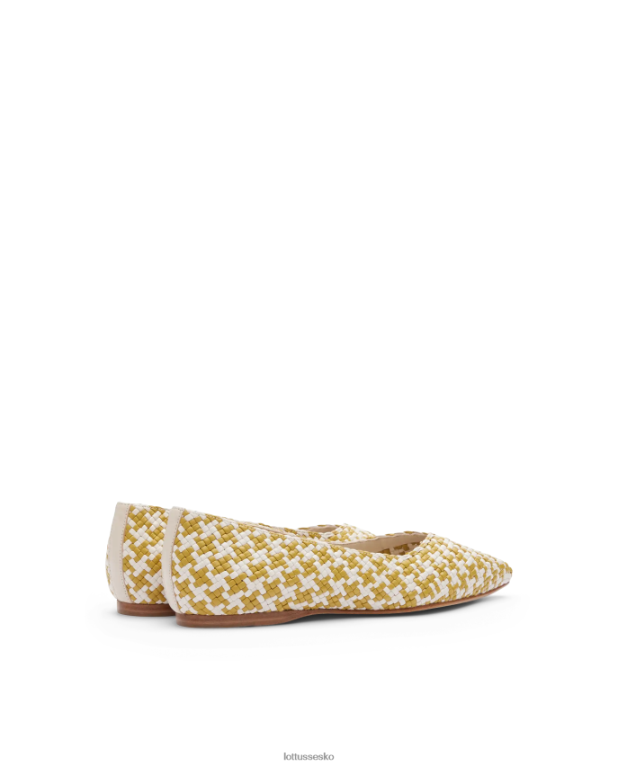 sommer pumps i lamme mesh læder flerfarvet fodtøj Lottusse Kvinder BT626B312