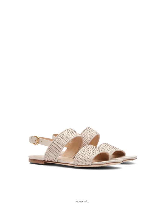 goya kalve mesh læder sandaler grå fodtøj Lottusse Kvinder BT626B279