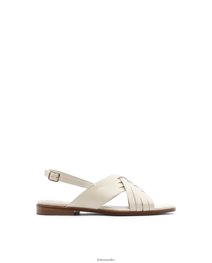 nylo bløde lammesandaler off white fodtøj Lottusse Kvinder BT626B256