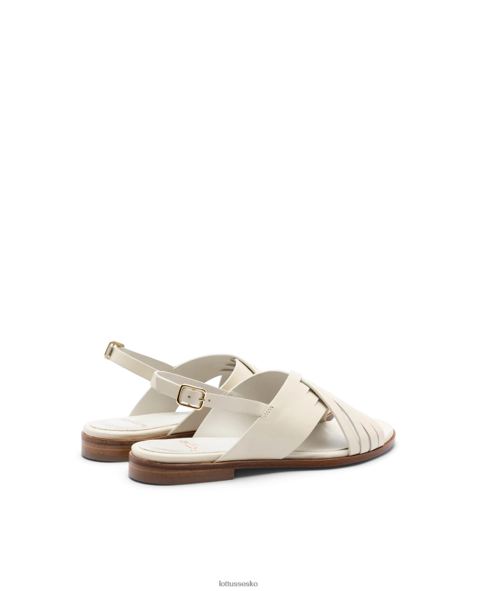nylo bløde lammesandaler off white fodtøj Lottusse Kvinder BT626B256