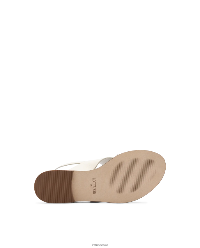 nylo bløde lammesandaler off white fodtøj Lottusse Kvinder BT626B256
