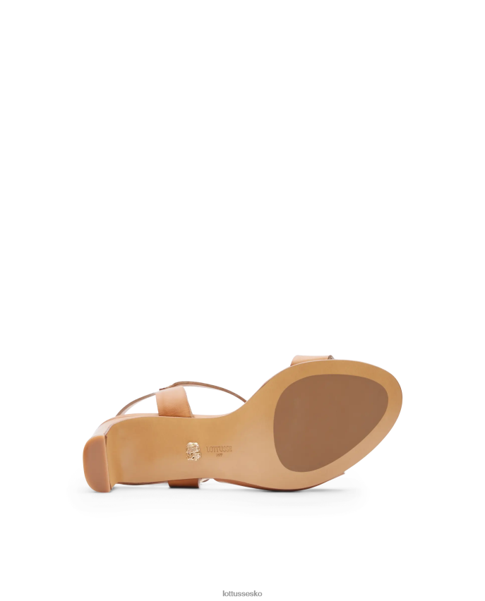 smithson crust anilin kalvesandaler Brun fodtøj Lottusse Kvinder BT626B219