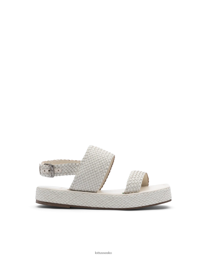 steffy lam bløde sandaler off white fodtøj Lottusse Kvinder BT626B260
