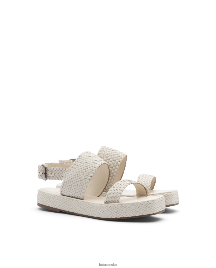 steffy lam bløde sandaler off white fodtøj Lottusse Kvinder BT626B260