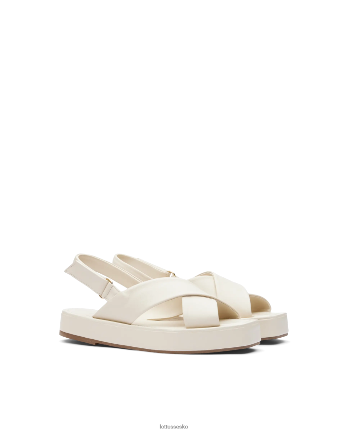 steffy lam bløde sandaler off white fodtøj Lottusse Kvinder BT626B261