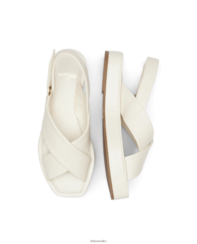 steffy lam bløde sandaler off white fodtøj Lottusse Kvinder BT626B261