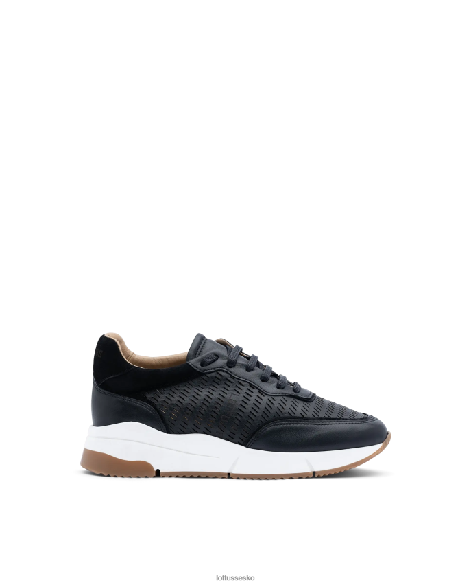 diana bløde kalve sneakers sort fodtøj Lottusse Kvinder BT626B208