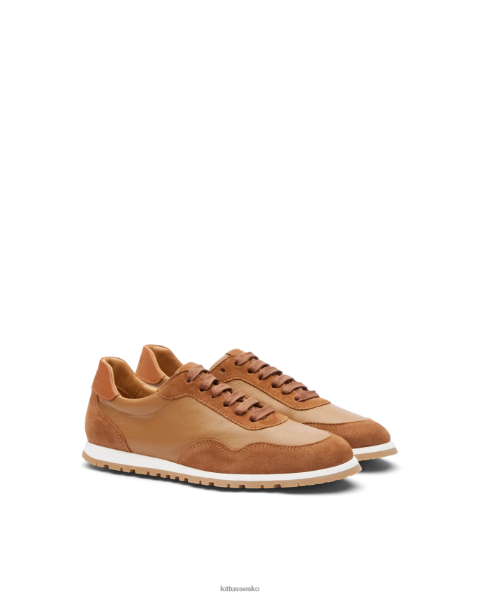 mancor ged ruskind sneakers Brun fodtøj Lottusse Kvinder BT626B413