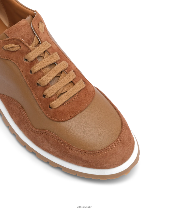 mancor ged ruskind sneakers Brun fodtøj Lottusse Kvinder BT626B413