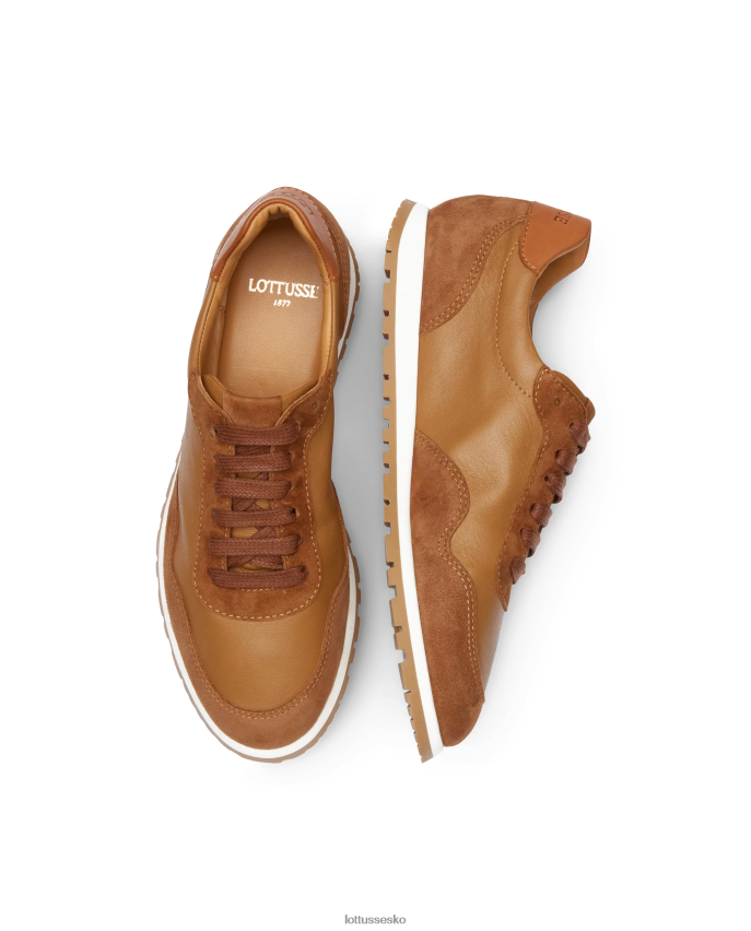 mancor ged ruskind sneakers Brun fodtøj Lottusse Kvinder BT626B413