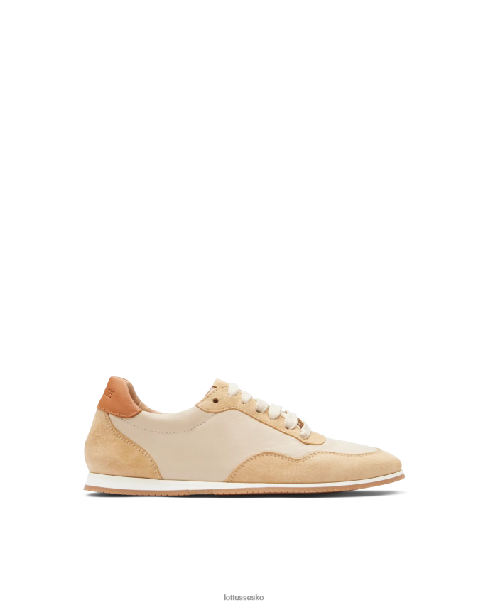 mancor ged ruskind sneakers beige fodtøj Lottusse Kvinder BT626B298