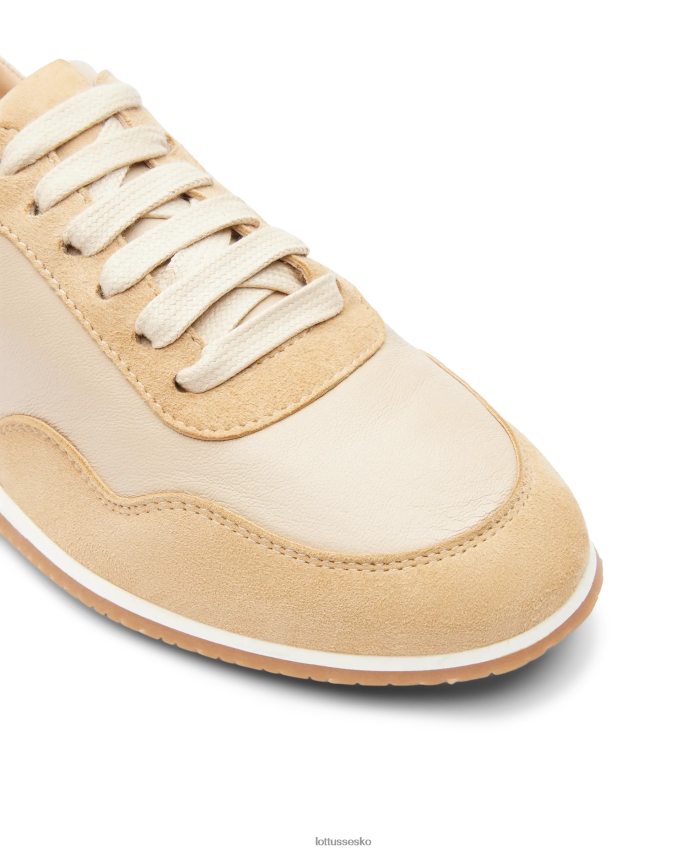 mancor ged ruskind sneakers beige fodtøj Lottusse Kvinder BT626B298