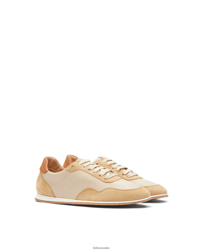 mancor ged ruskind sneakers beige fodtøj Lottusse Kvinder BT626B298