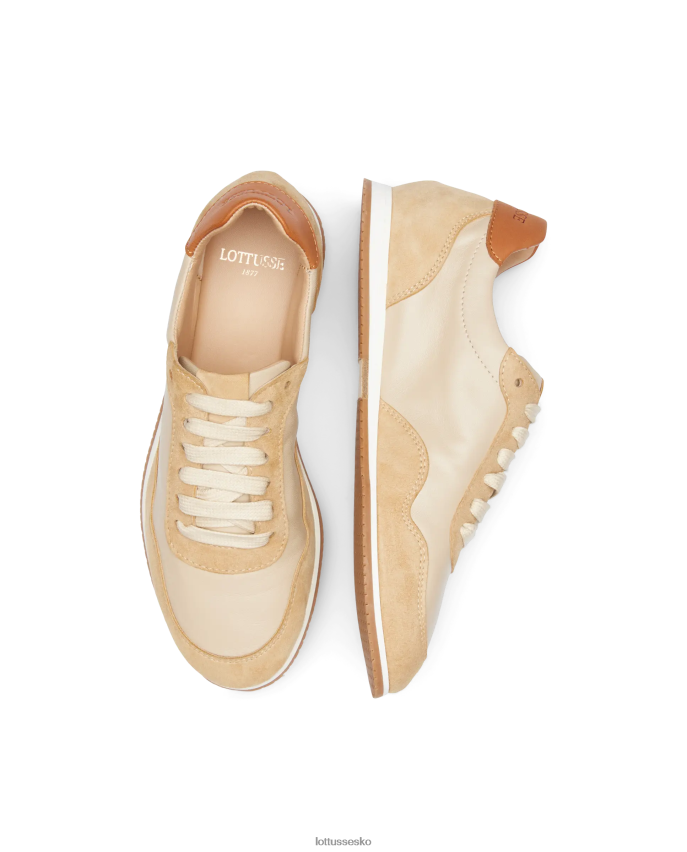 mancor ged ruskind sneakers beige fodtøj Lottusse Kvinder BT626B298