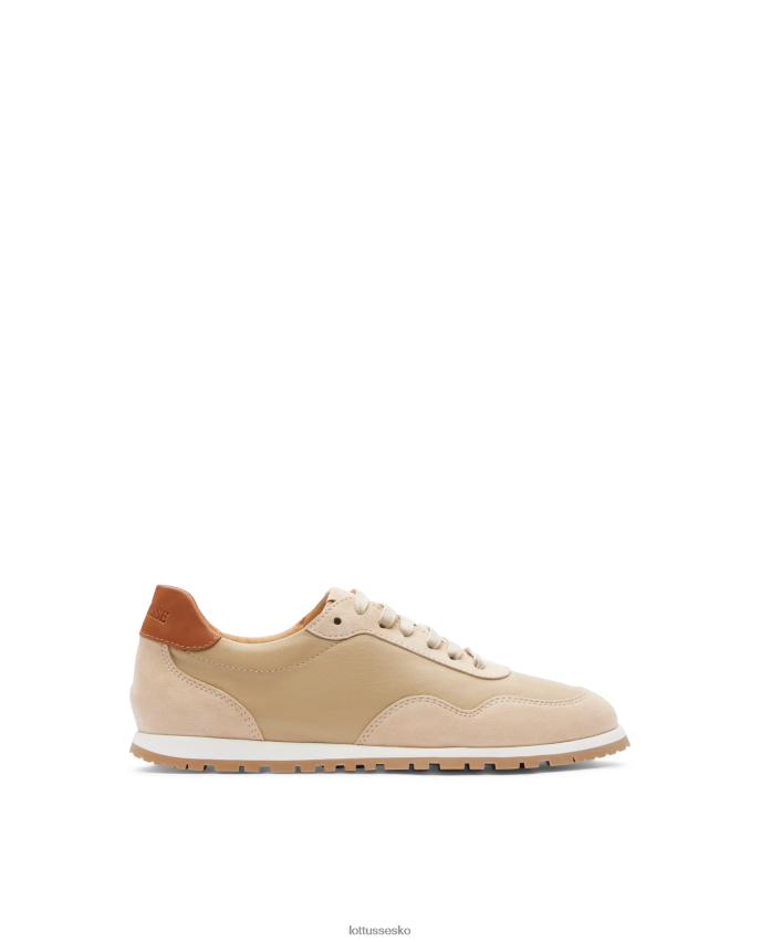 mancor ged ruskind sneakers beige fodtøj Lottusse Kvinder BT626B415