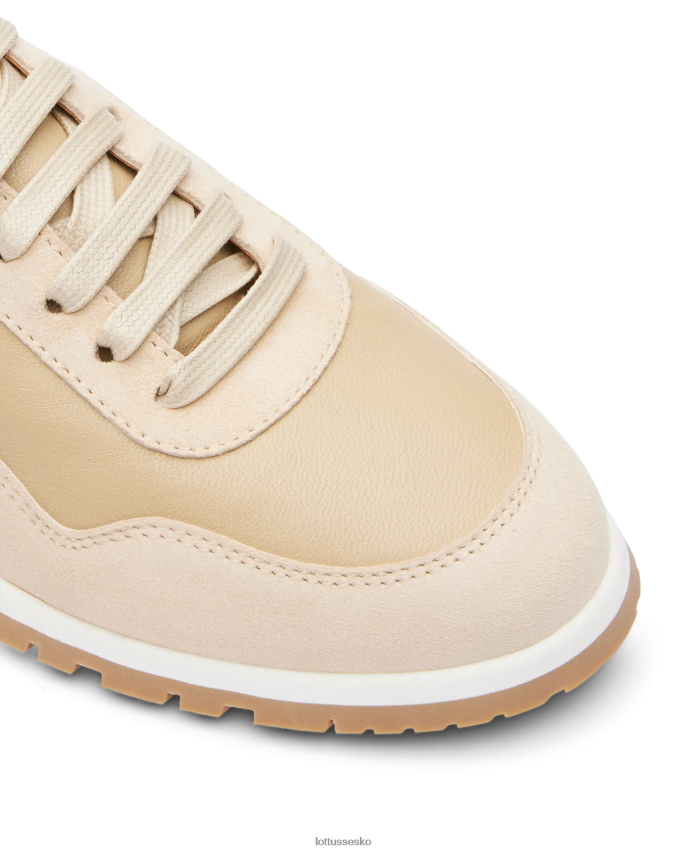 mancor ged ruskind sneakers beige fodtøj Lottusse Kvinder BT626B415