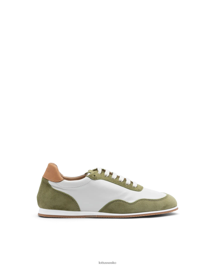 mancor ged ruskind sneakers olivengrøn fodtøj Lottusse Kvinder BT626B300