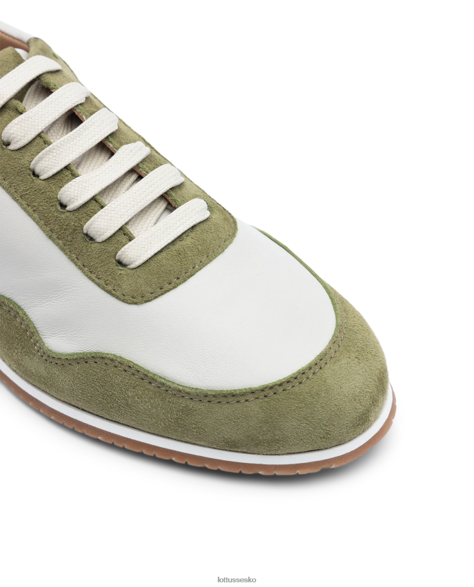 mancor ged ruskind sneakers olivengrøn fodtøj Lottusse Kvinder BT626B300