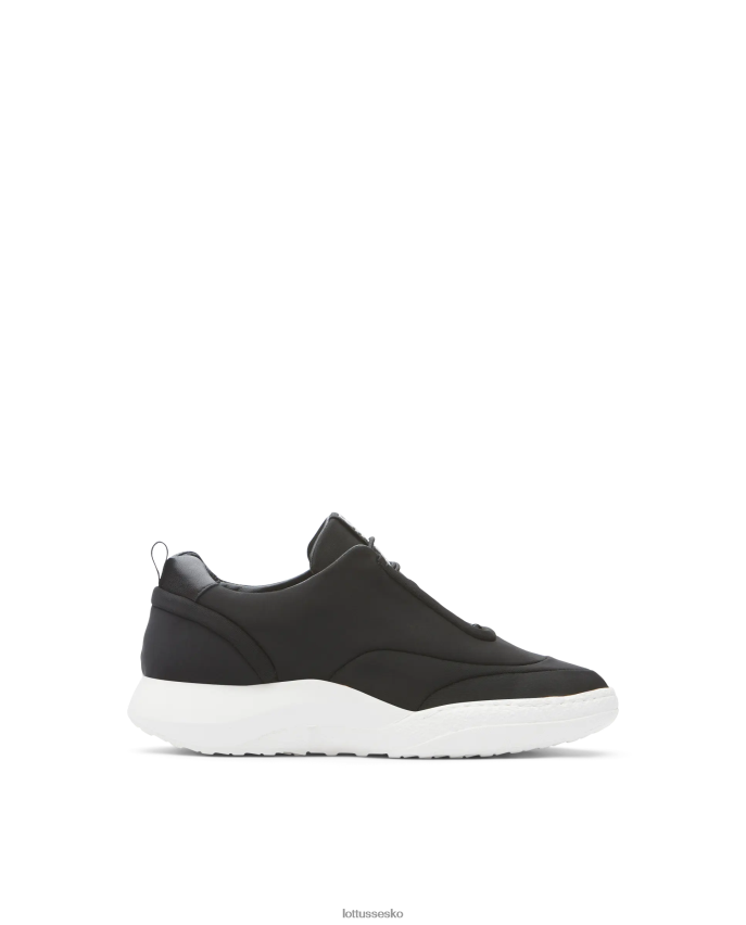 trotter sneakers i neoprenstof sort fodtøj Lottusse Kvinder BT626B417