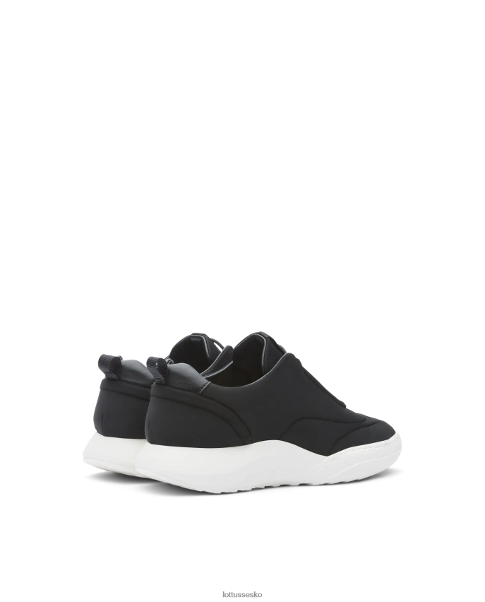 trotter sneakers i neoprenstof sort fodtøj Lottusse Kvinder BT626B417