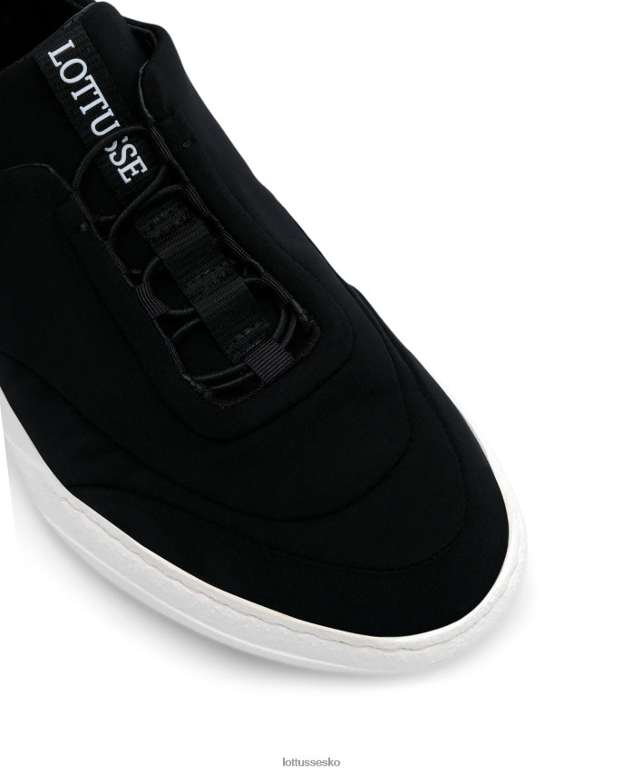 trotter sneakers i neoprenstof sort fodtøj Lottusse Kvinder BT626B417