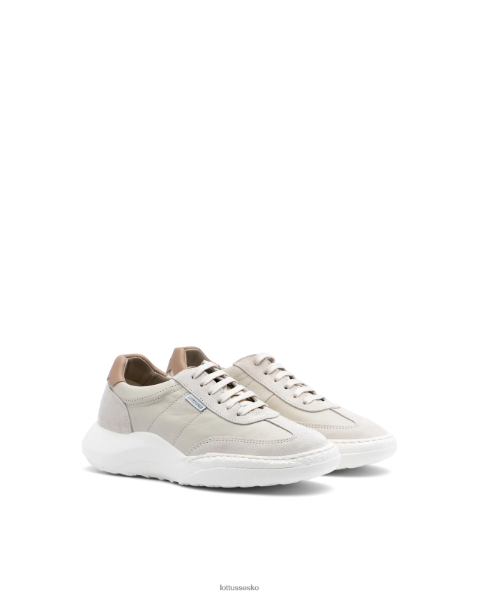 trotter suede kalve sneakers hvid fodtøj Lottusse Kvinder BT626B416