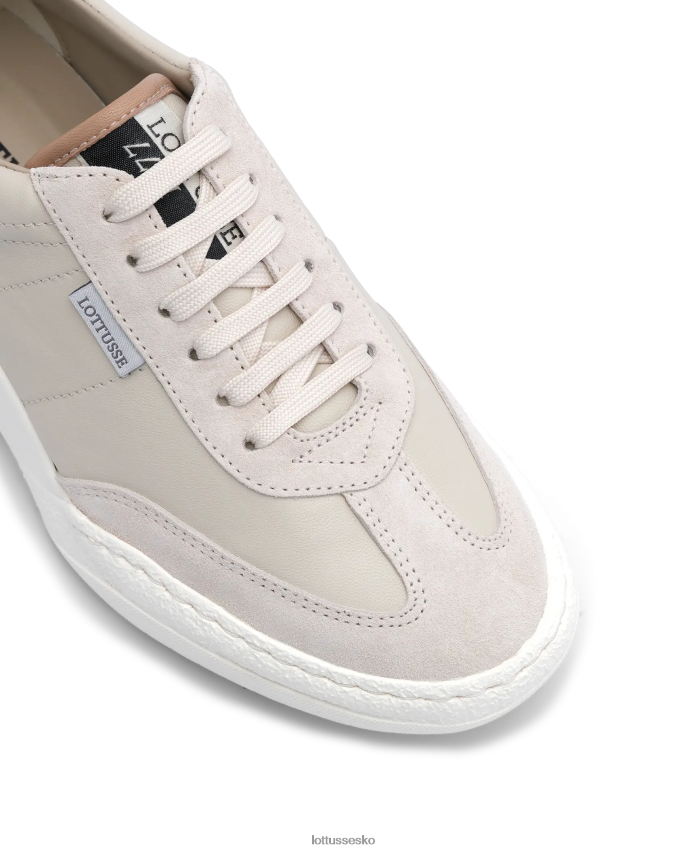 trotter suede kalve sneakers hvid fodtøj Lottusse Kvinder BT626B416