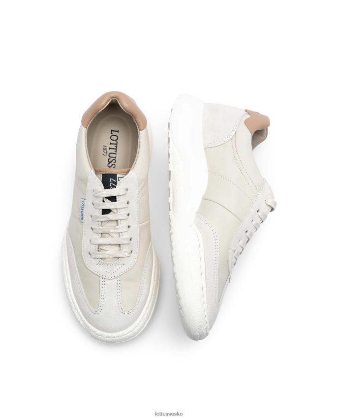 trotter suede kalve sneakers hvid fodtøj Lottusse Kvinder BT626B416