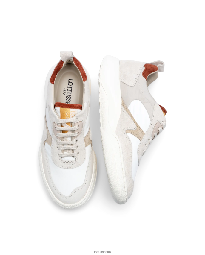 trotter suede kalve sneakers off white fodtøj Lottusse Kvinder BT626B418