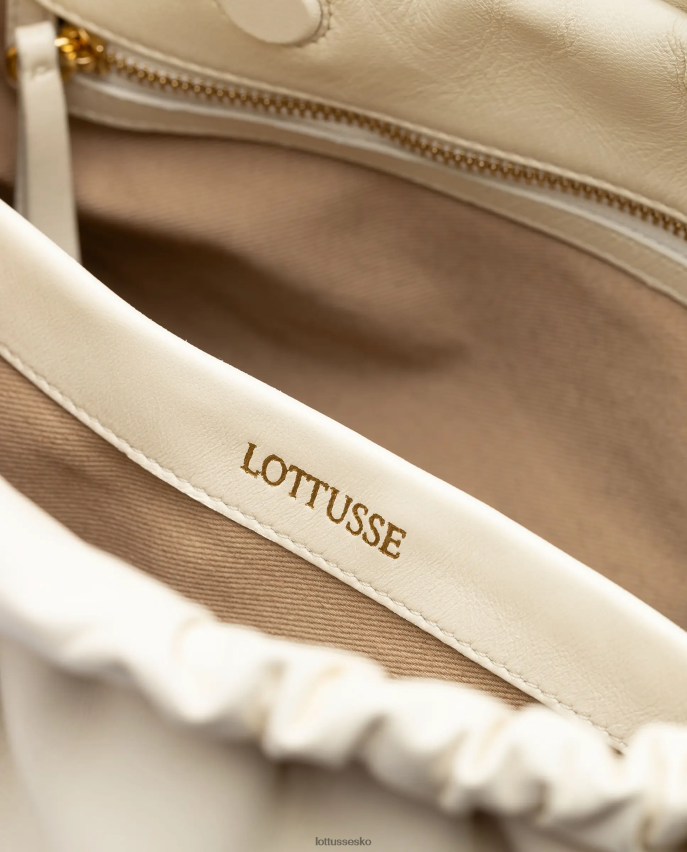Serena lammetaske med blødt tophåndtag off white tilbehør Lottusse Kvinder BT626B328