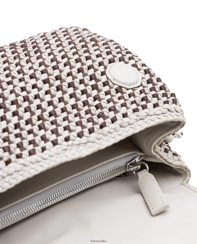 noodbag merino lammetaske med blødt tophåndtag flerfarvet tilbehør Lottusse Kvinder BT626B356
