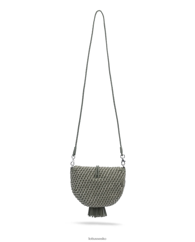 noodbag flerfarvet lam crossbody noodbag grøn tilbehør Lottusse Kvinder BT626B376