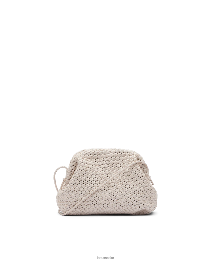 noodbag merino lam blød clutch off white tilbehør Lottusse Kvinder BT626B345