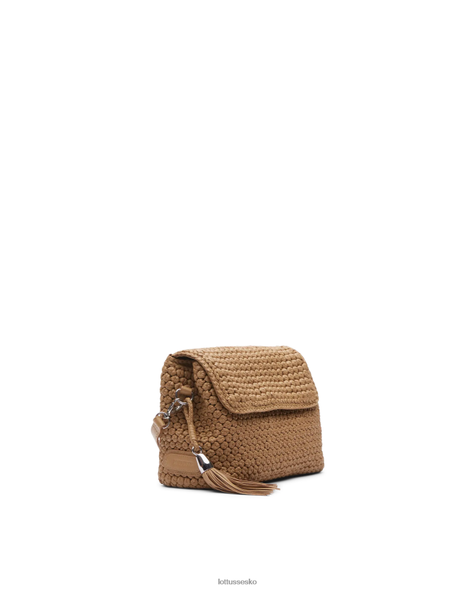 noodbag merino lam blød håndtaske Brun tilbehør Lottusse Kvinder BT626B355